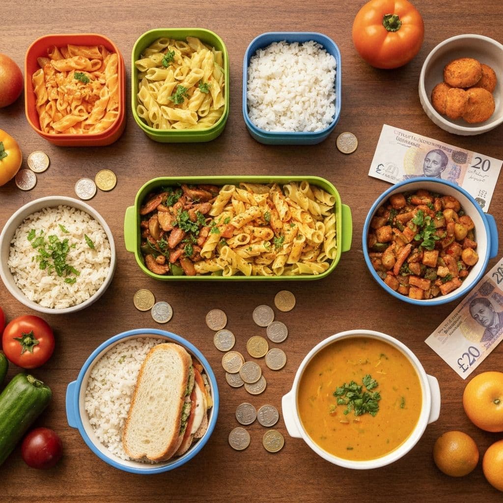 Student Weekly Meal Plan for £25 UK
