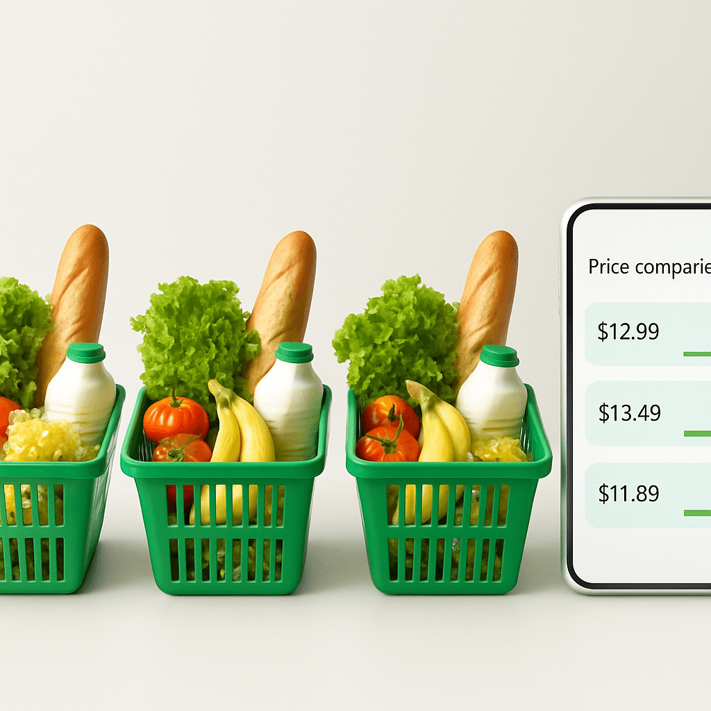 Cheapest supermarket UK 2026 price comparison baskets
