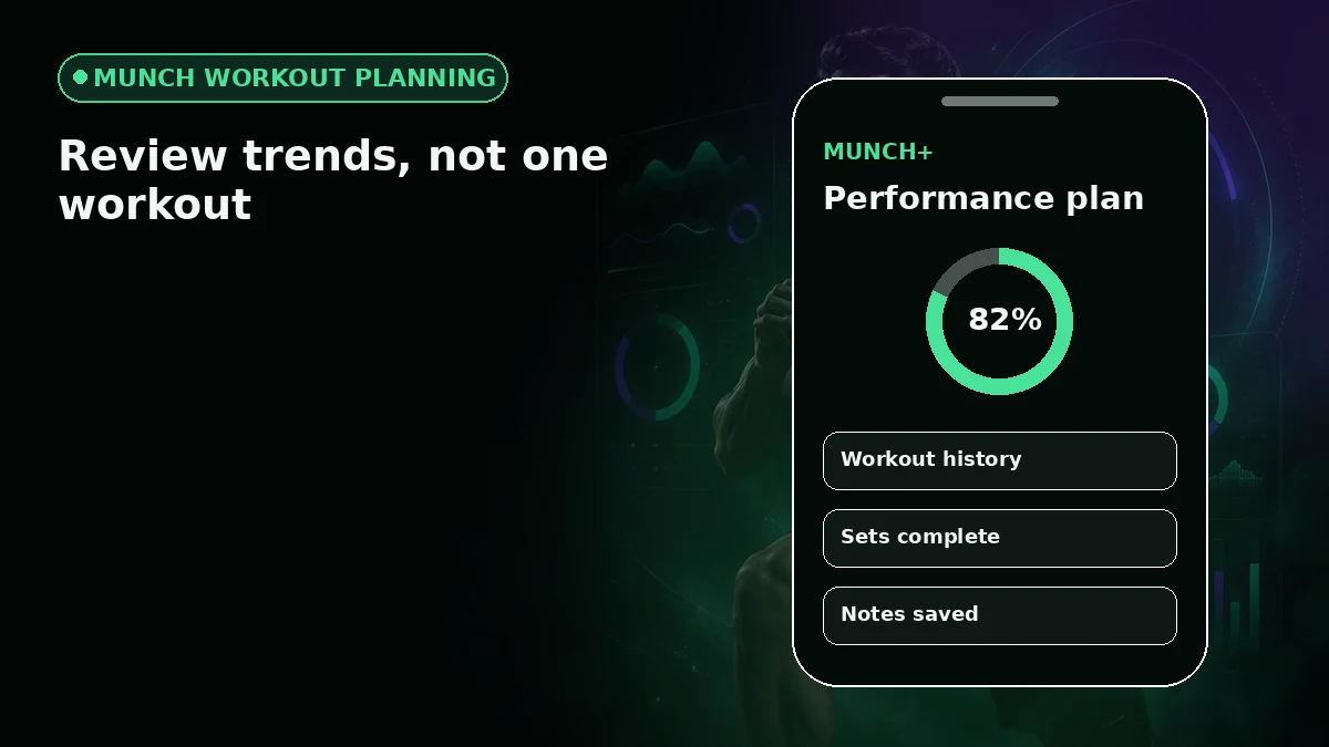 MUNCH training progress dashboard style review